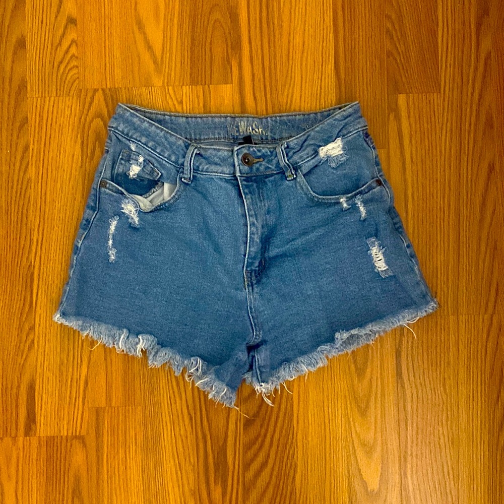 💙Women’s REWASH Brand High-Rise Denim Cutoff Shorts💙